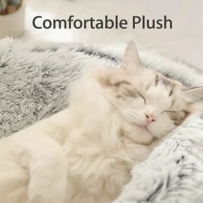 Cama gato - Winter Long Plush Cat Bed