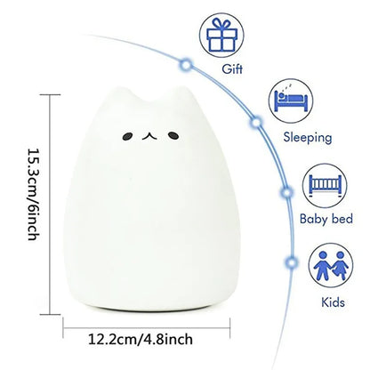 Cat LED Night Light