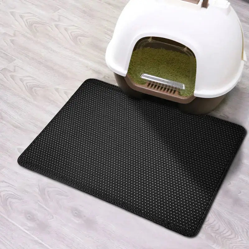 Double Layer Cat Litter Mat - Alfombra impermeable